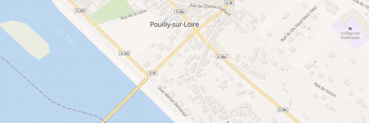 Plan du 6 Rue des Chaumiennes à Pouilly-sur-Loire
