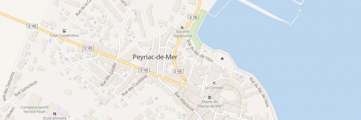 Plan du 18 Rue des Salins à Peyriac-de-Mer