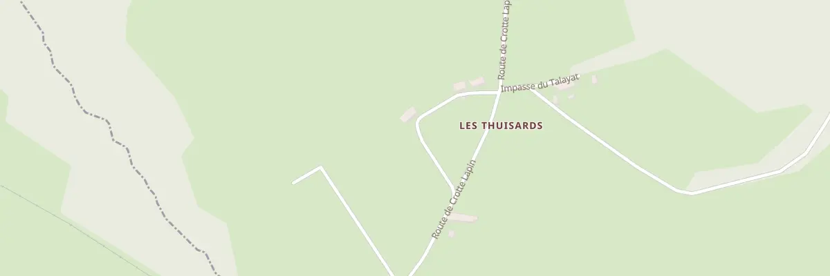 Plan du 8 Les Thuisards à Louroux-de-Bouble