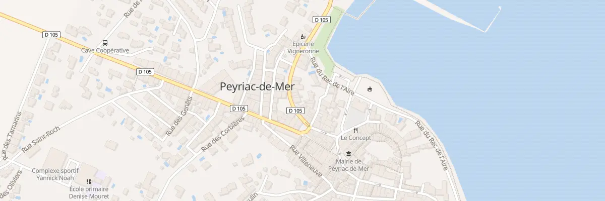 Plan du 12 Rue des Salins à Peyriac-de-Mer