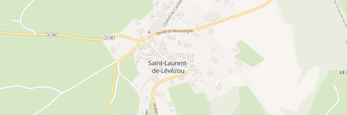 Plan du 5041 Pl de la Mairie à Saint-Laurent-de-Lévézou