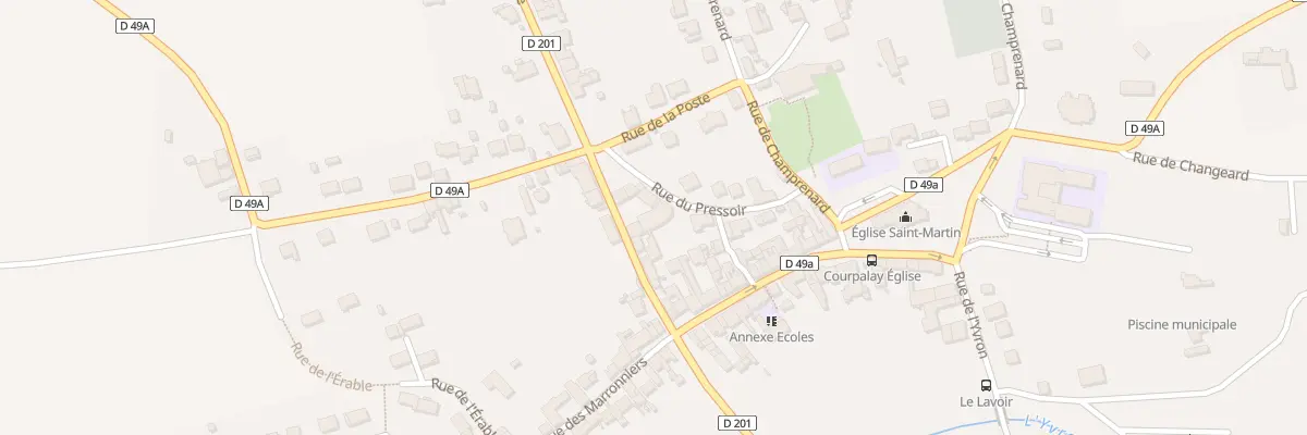 Plan du 7 Rue du Pressoir à Courpalay