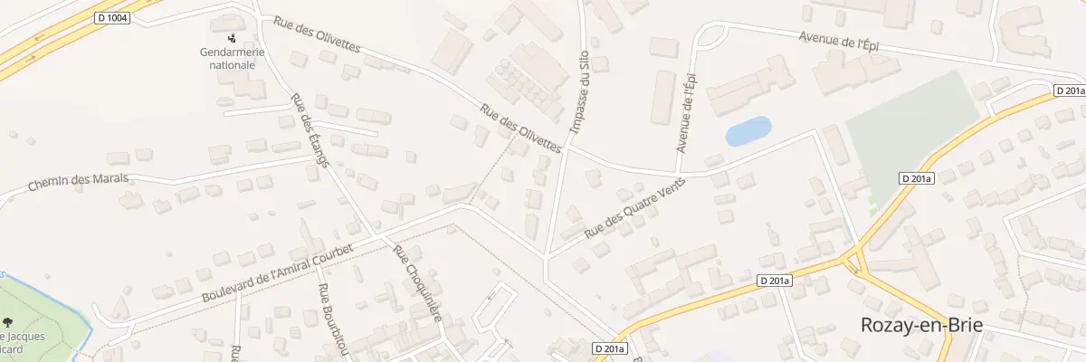 Plan du 5 Av de Verdun à Rozay-en-Brie