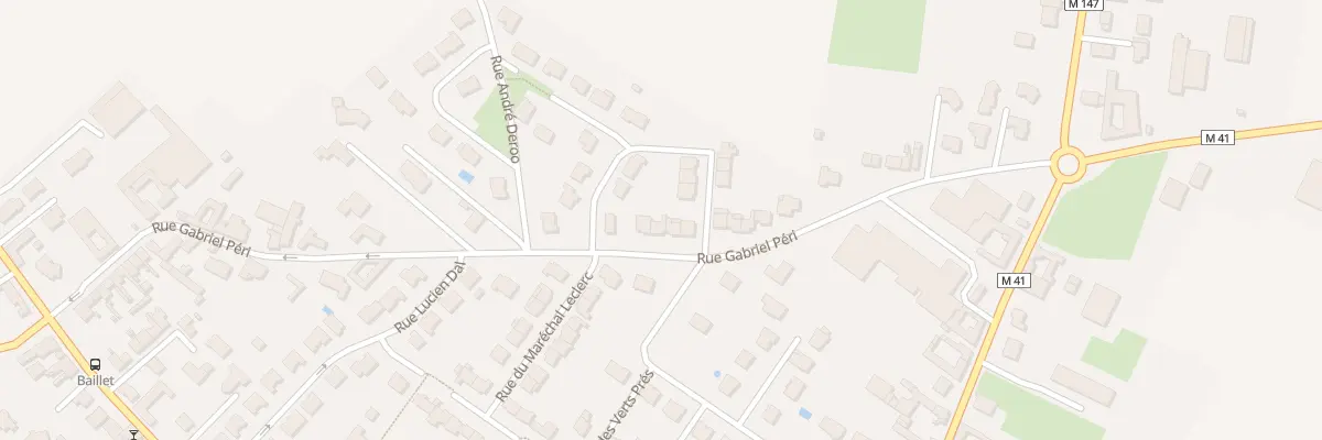 Plan du 25 Rue Gabriel Péri à Carnin