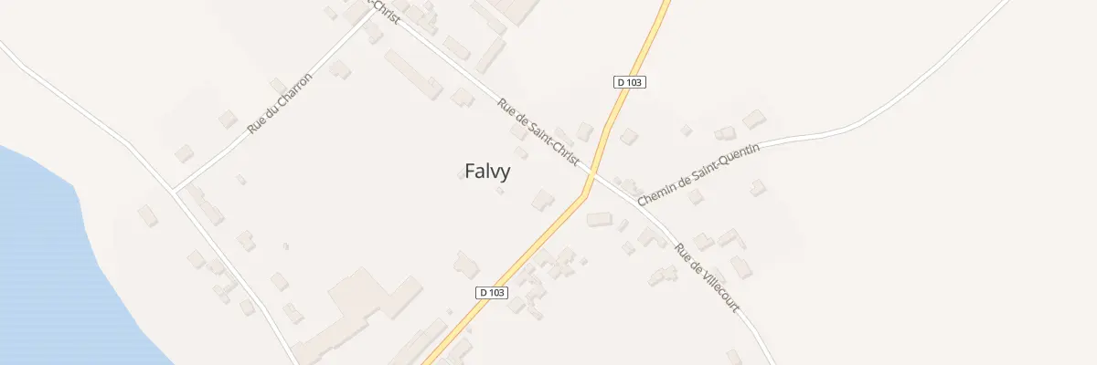 Plan du 2 Gr Grande Rue à Falvy