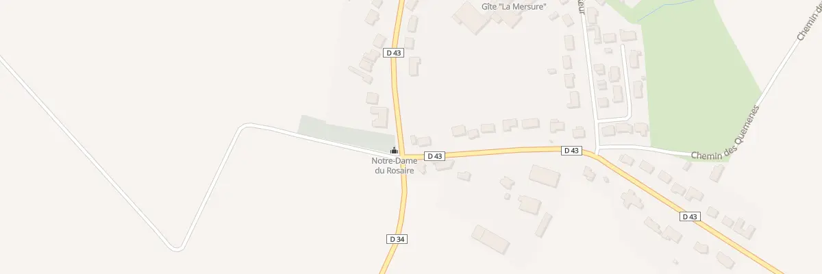 Plan du 21 Rue de Boiry à Hamblain-les-Prés