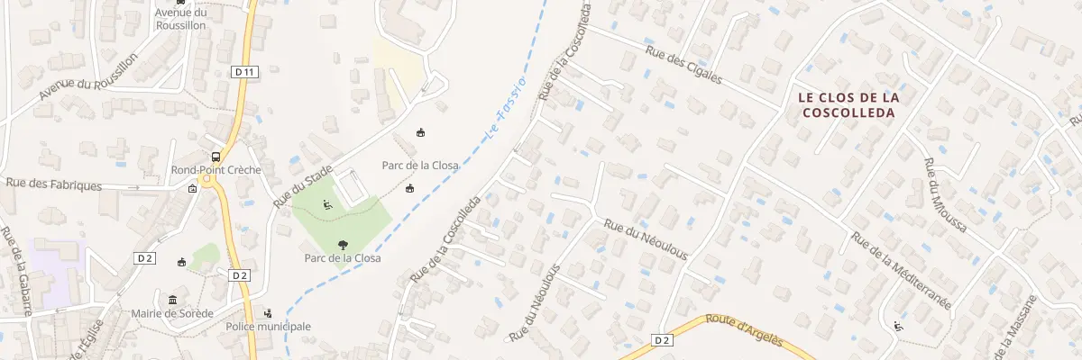 Plan du 42 Rue de la Coscolleda à Sorède