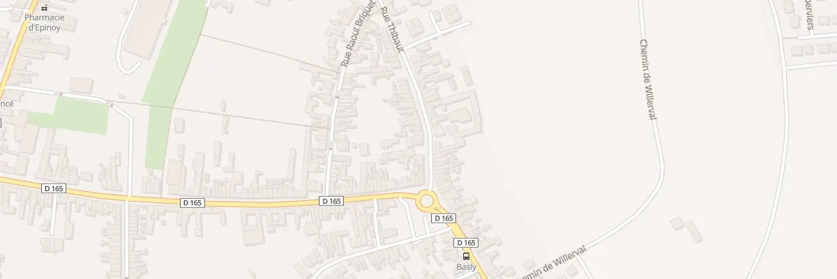Plan du 96 Rue Thibaut à Carvin