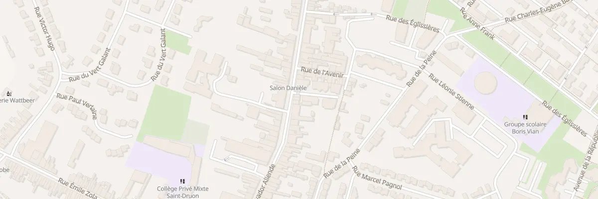 Plan du 56 Rue Salvador Allendé à Carvin