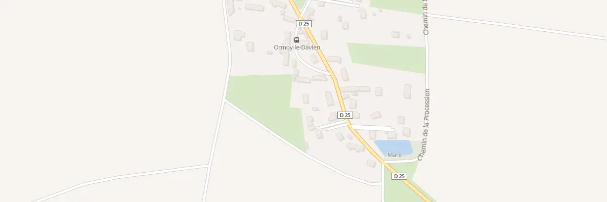 Plan du 9B Rue des Peupliers à Ormoy-le-Davien