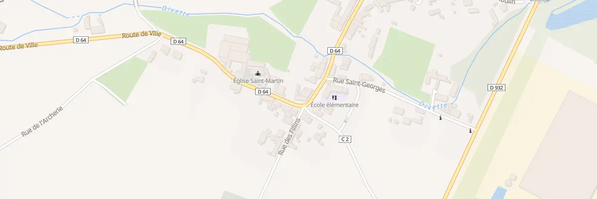 Plan du 12 Rue de l’Eglise à Passel