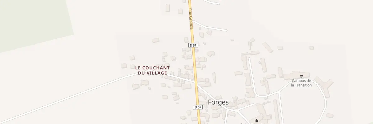 Plan du 15 Rue de Montereau à Forges