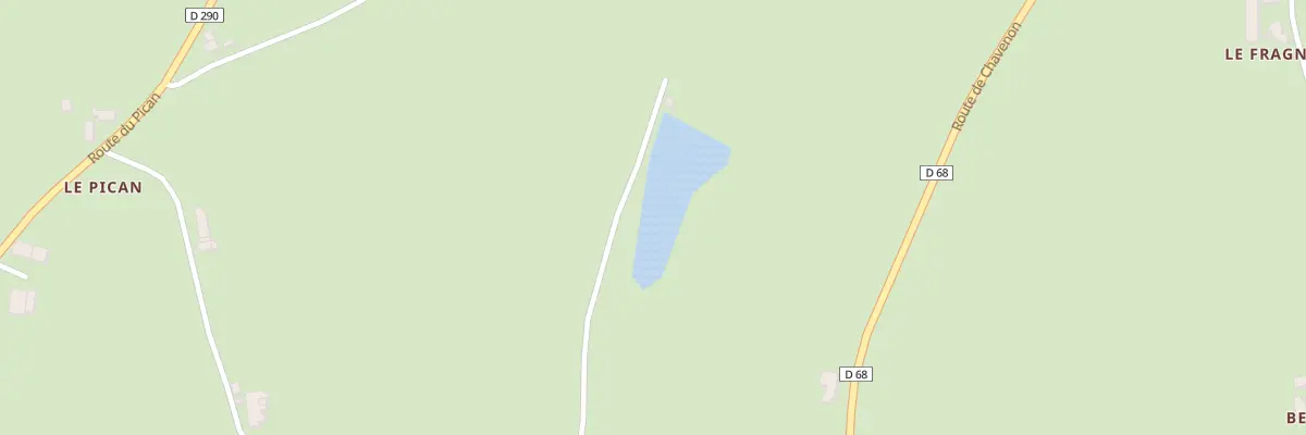 Plan du 5731 Le Fragne à Buxières-les-Mines