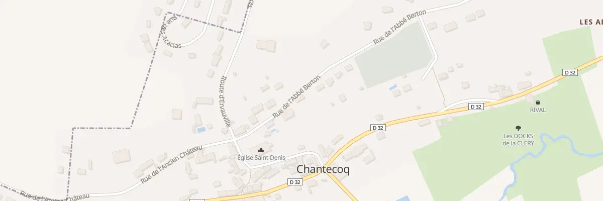 Plan du 104 Rue de l’Abbe Berton à Chantecoq