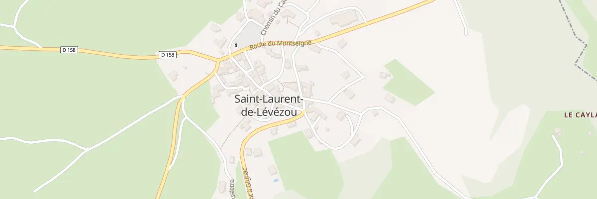 Plan du 5028 Rue de la Caminade à Saint-Laurent-de-Lévézou