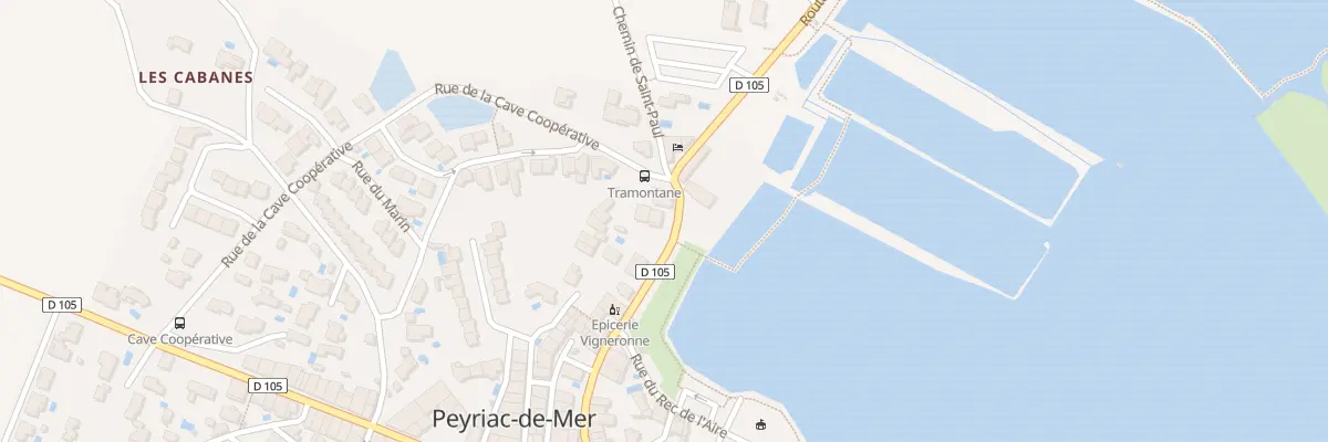 Plan du 31 Rue des Salins à Peyriac-de-Mer
