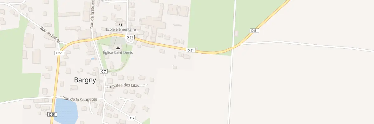 Plan du 200 Rue de la Pierre St Vaast à Bargny