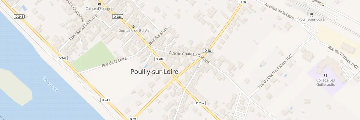 Plan du 6 Rue du Château Gaillard à Pouilly-sur-Loire