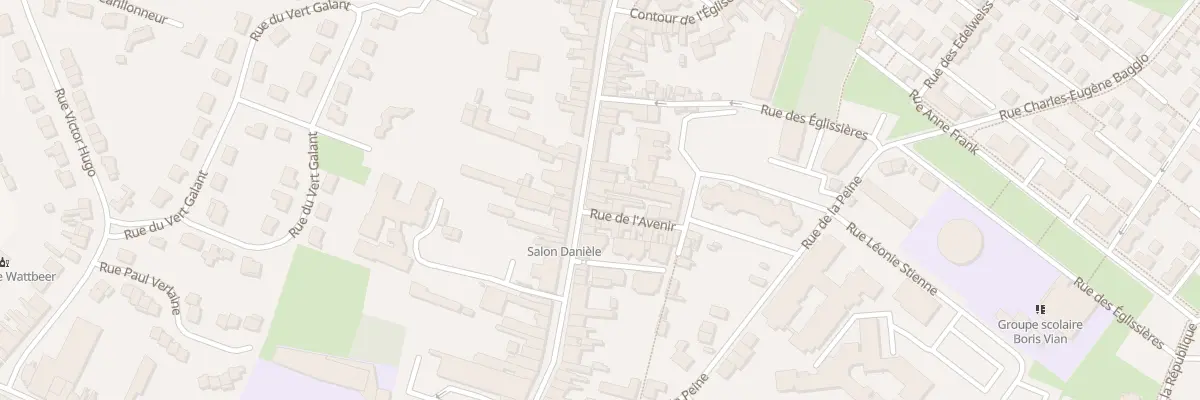 Plan du 70 Rue Salvador Allendé à Carvin