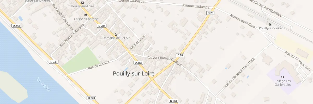Plan du 19 Rue du Château Gaillard à Pouilly-sur-Loire