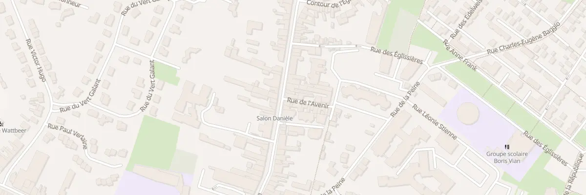 Plan du 68 Rue Salvador Allendé à Carvin