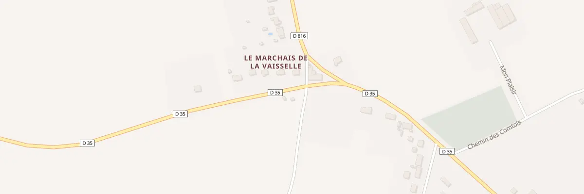 Plan du 5128 La Bouzie à Chuelles