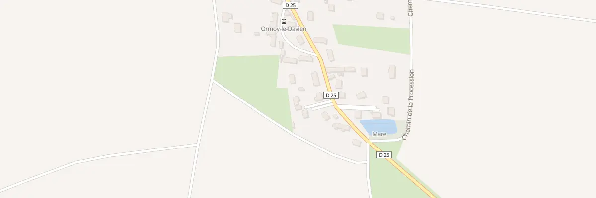 Plan du 11B Rue des Peupliers à Ormoy-le-Davien