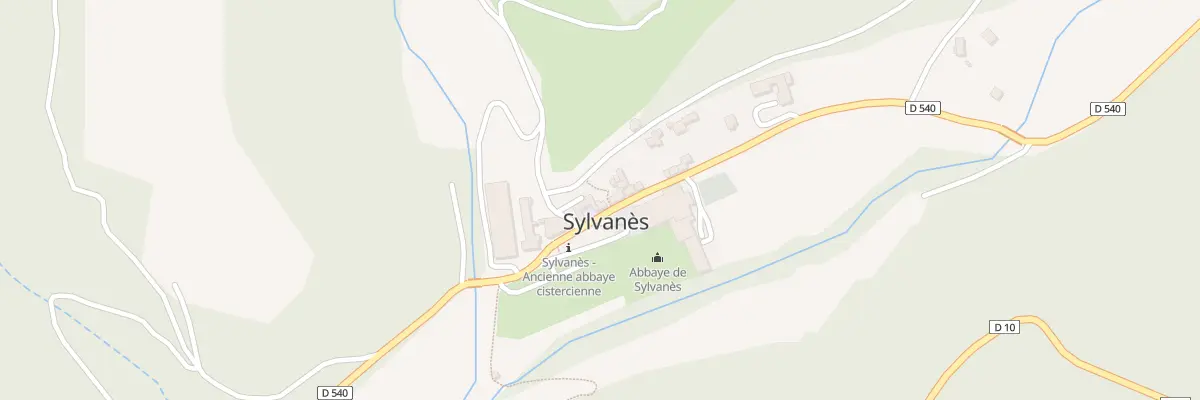 Plan du 5002 Sylvanes à Sylvanès