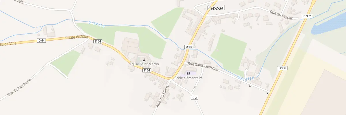 Plan du 608 Rue Principale à Passel