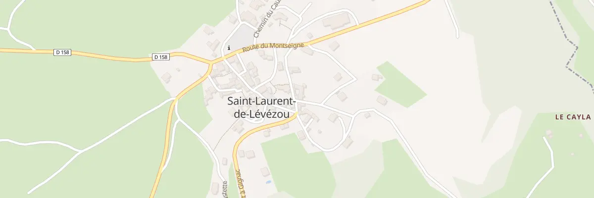 Plan du 5027 Rue de la Caminade à Saint-Laurent-de-Lévézou