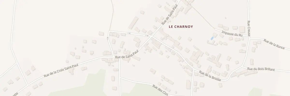 Plan du 34 Rue de la Croix Saint-paul à Guérard
