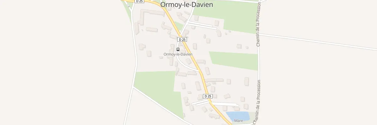Plan du 4 Rue des Marronniers à Ormoy-le-Davien