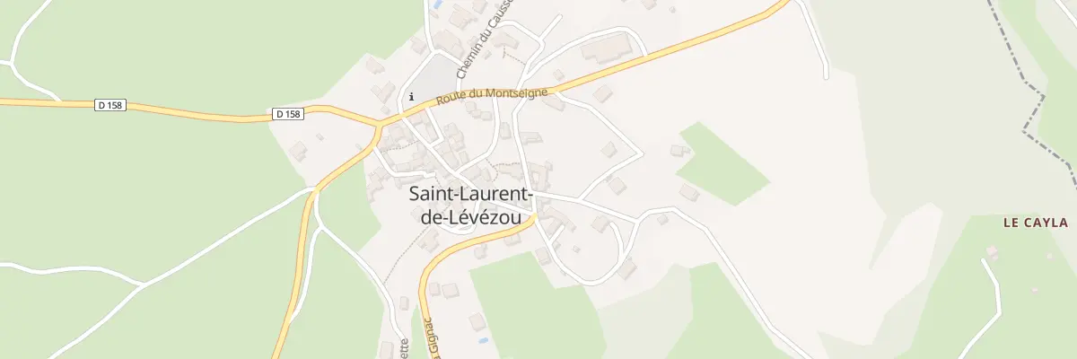 Plan du 5029 Rue de la Caminade à Saint-Laurent-de-Lévézou