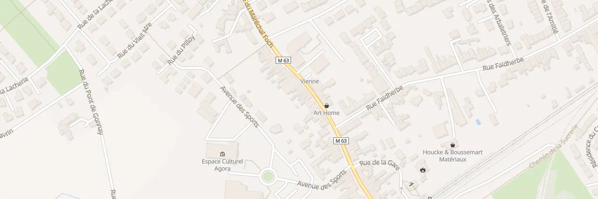 Plan du 73 Rue du Maréchal Foch à Santes