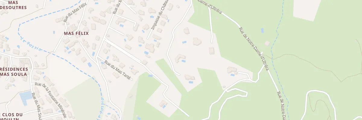 Plan du 16 Rue de Notre Dame d’Ultrera à Sorède
