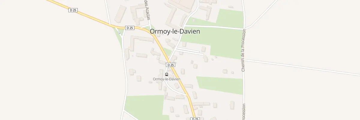 Plan du 1 Rue des Tilleuls à Ormoy-le-Davien