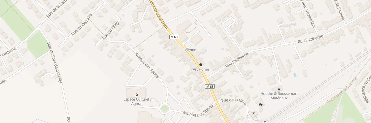Plan du 71 Rue du Maréchal Foch à Santes