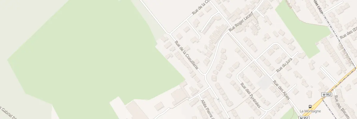Plan du 339 Rue de la Coeuillerie à Prémesques