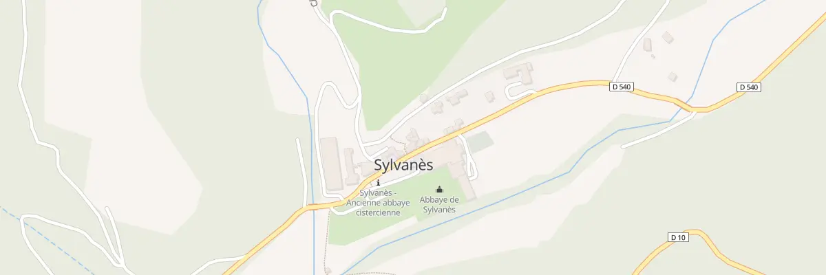 Plan du 5005 Sylvanes à Sylvanès