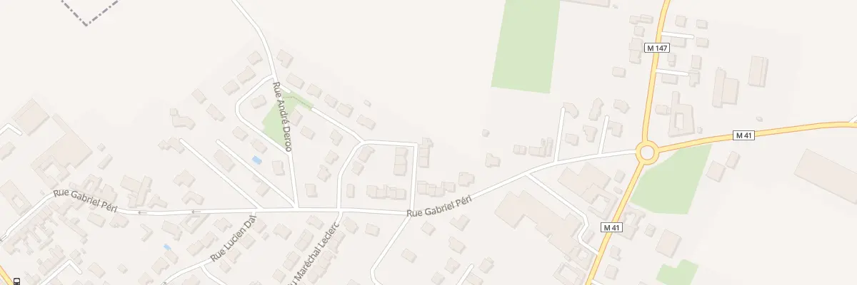 Plan du 6 Rue Jean Moulin à Carnin