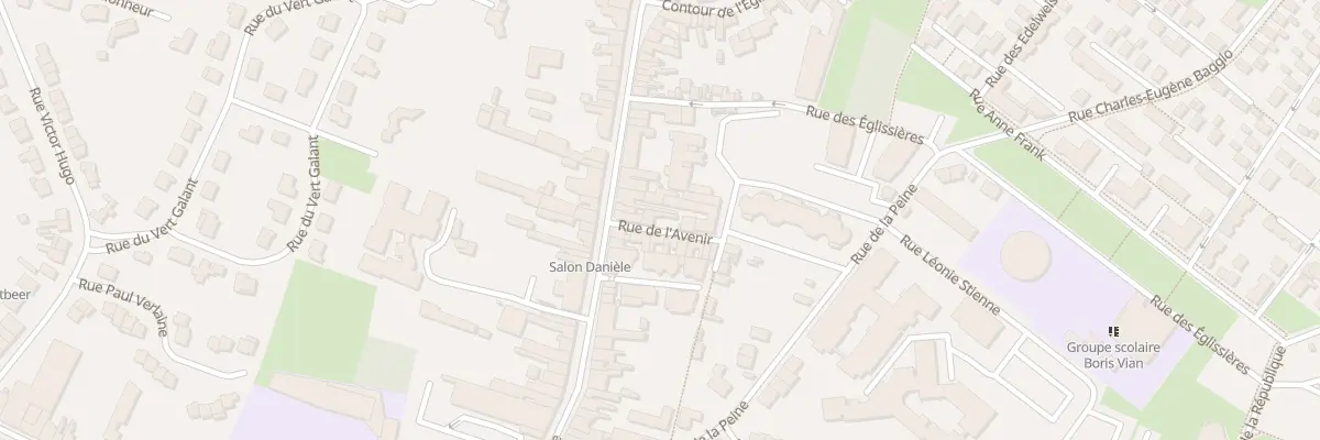 Plan du 1 Rue de l’Avenir à Carvin