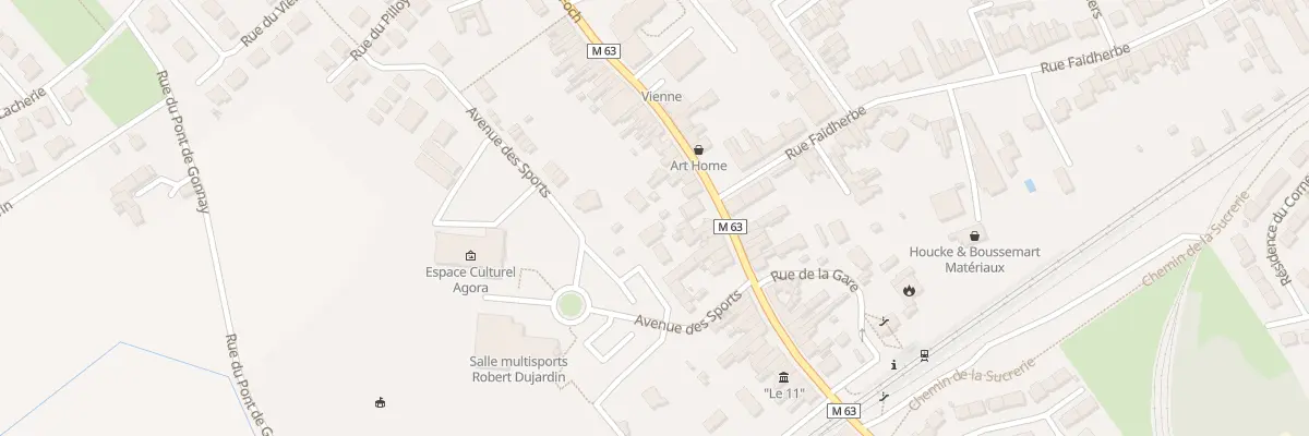 Plan du 47 Rue du Maréchal Foch à Santes
