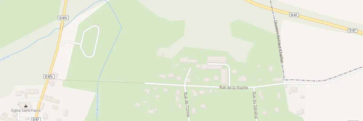 Plan du 57B L’Orme à Fontenailles