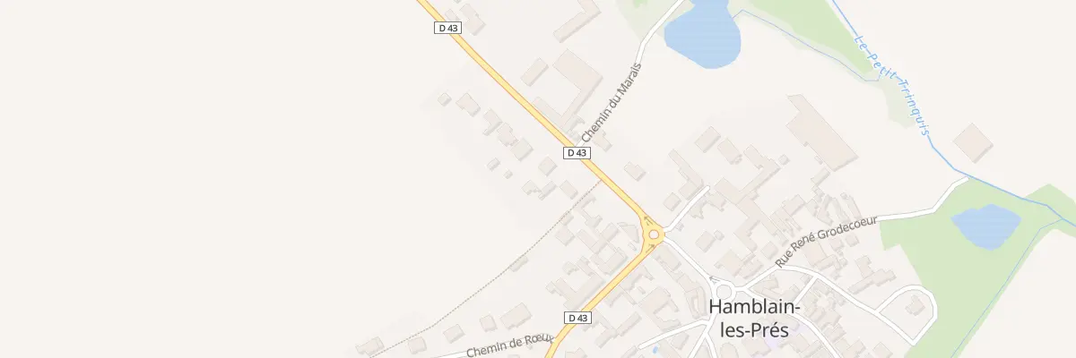 Plan du 7 Rue de Biache à Hamblain-les-Prés