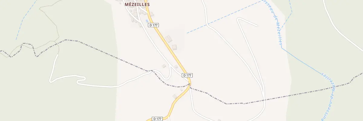 Plan du 1652F Le Sagnas à Vieussan