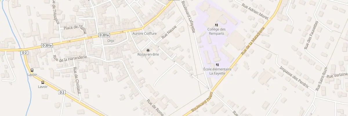 Plan du 19 Rue aux Buttes à Rozay-en-Brie