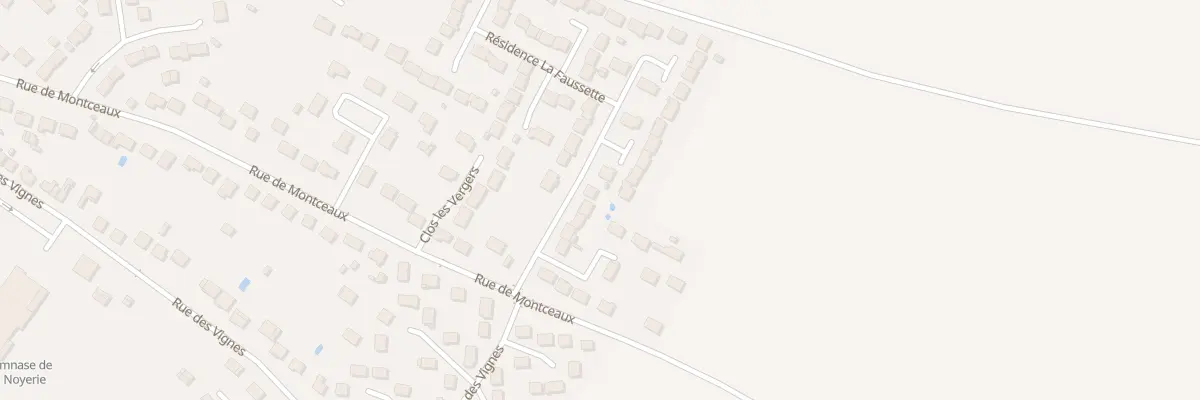 Plan du 64 Rue Res de la Faussette à Trilport