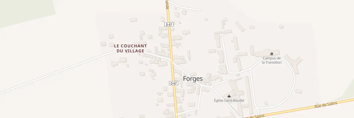 Plan du 12 Rue Grande à Forges