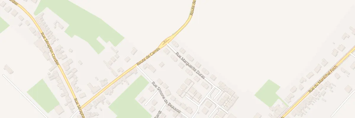 Plan du 8 Rue Marguerite Duras à Carvin