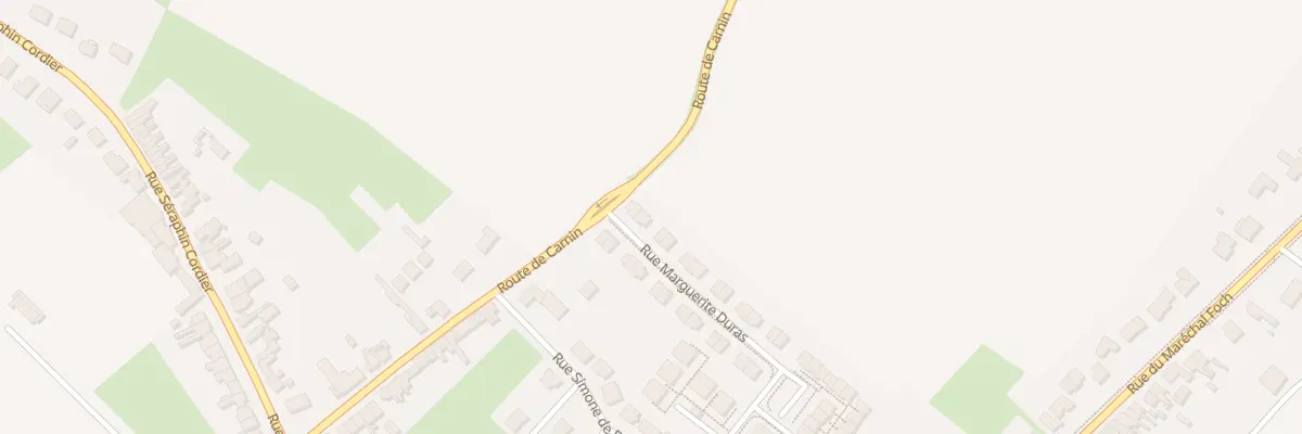 Plan du 3 Rue Marguerite Duras à Carvin